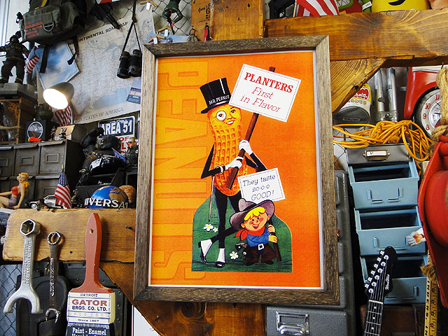 楽天市場】ポスターフレーム （ミスターピーナッツ/クラシック