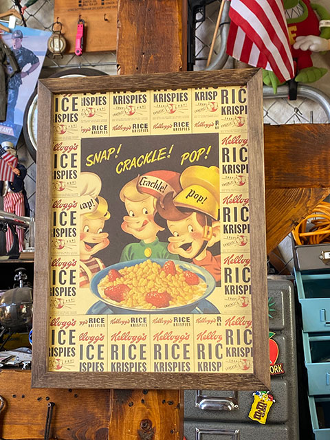 楽天市場】ポスターフレーム （ケロッグ/ライスクリスピー/レトロ