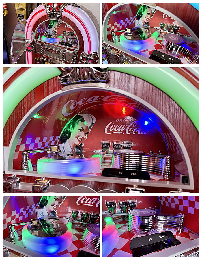 楽天市場】【新型現行モデル】コカ・コーラ ジュークボックスCD