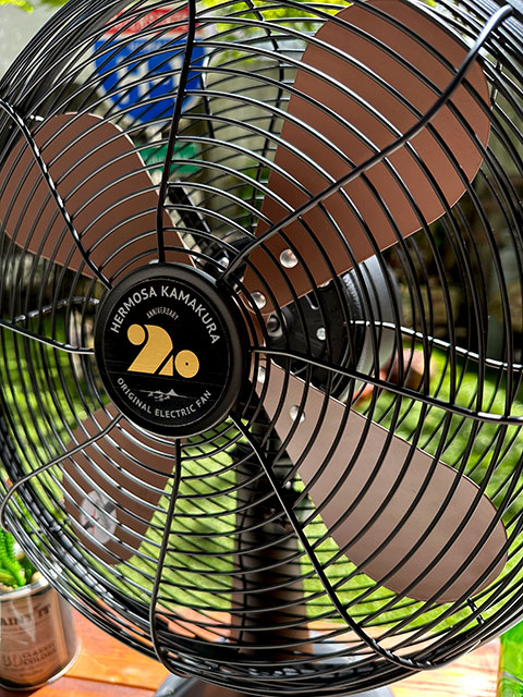 楽天市場】扇風機 ハモサ レトロファン テーブル （ブラック） HERMOSA