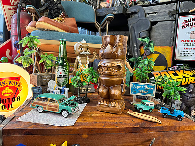 楽天市場】アンティークティキ バンクオブジェ レプリカ ハワイアン