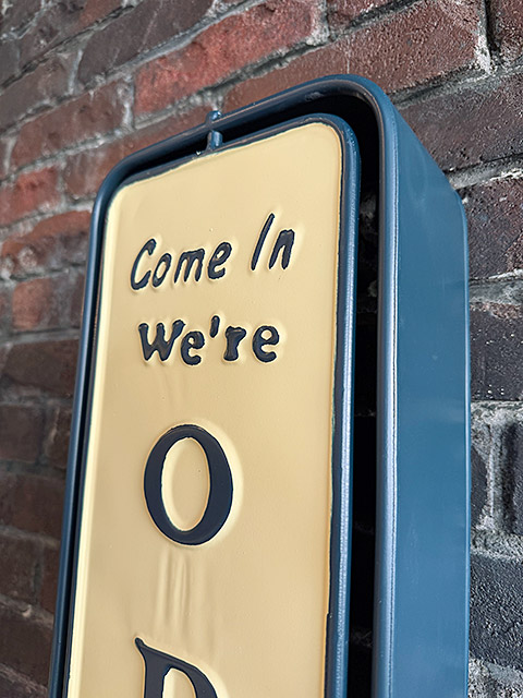 楽天市場】ダルトン ウォールマウント スピナーサイン （ネイビー