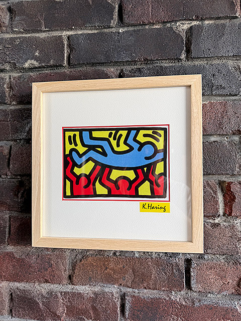 楽天市場】キース・ヘリング アートフレーム Sサイズ （Untitled