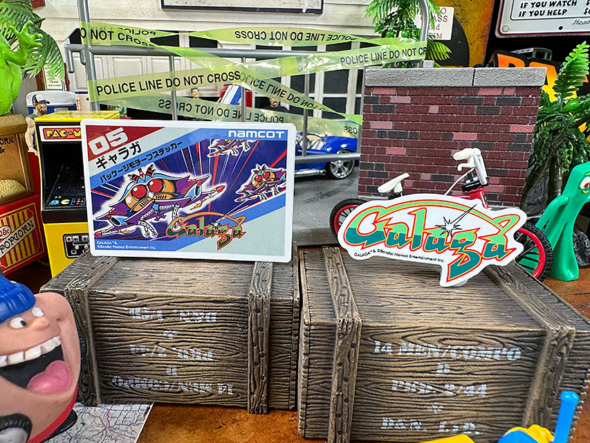 楽天市場】ナムコ オフィシャル ステッカー ギャラガ （ソフト