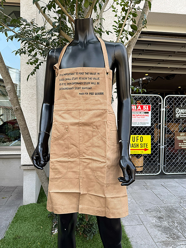 楽天市場】ポストジェネラル ワークエプロン （サンドベージュ