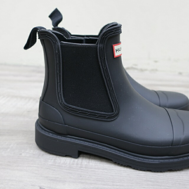 楽天市場】セールHUNTERレディース コマンド チェルシー ブーツ