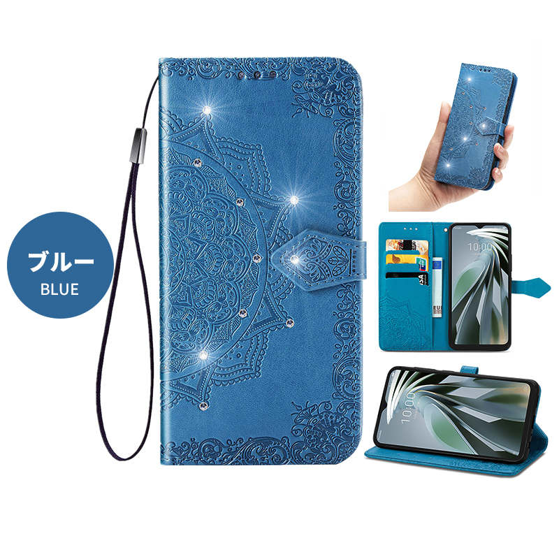 楽天市場】ZTEスマホ Libero 5G IV ケース 手帳型 花柄 キラキラ 大人