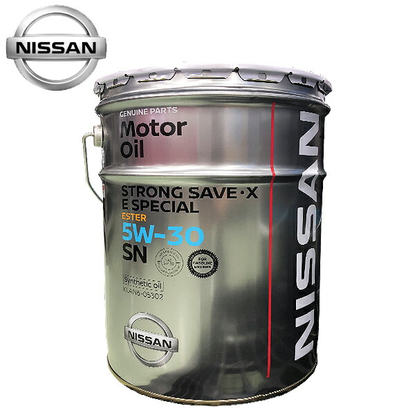 日産 SNストロングセーブ・X Eスペシャル 5W-30 20L (車用エンジン
