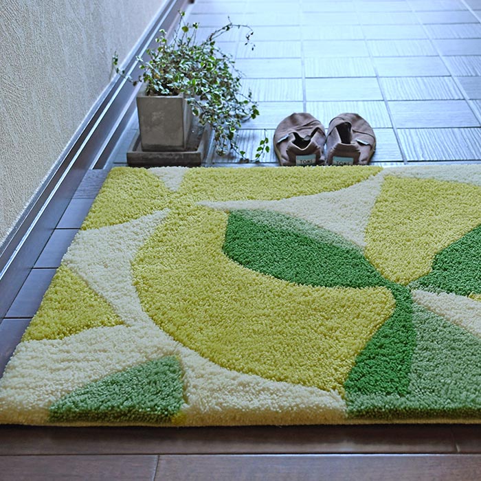 楽天市場】玄関マット TAM-108 50×80 cm 洗える 防ダニ 滑り止め 日本