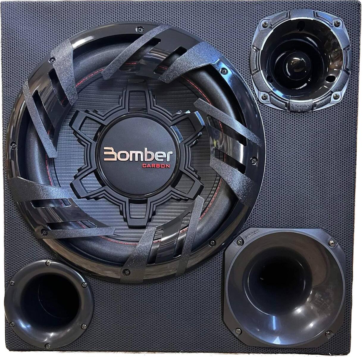 バスレフタイプ3ウェイスピーカー 樹脂製 スピーカーバスレフポート2個