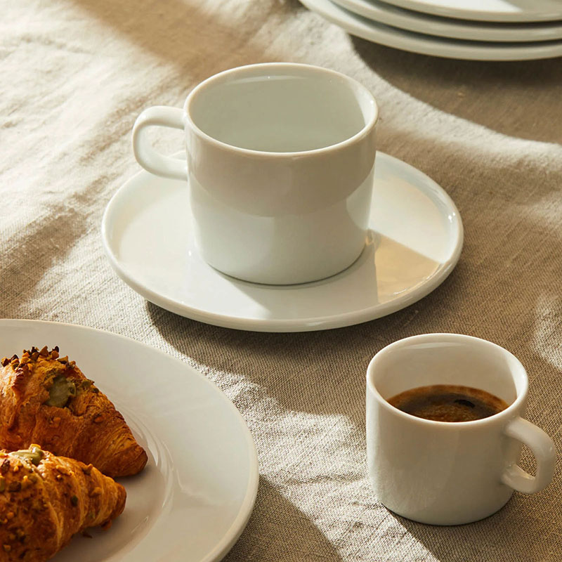 楽天市場】アレッシィ ティーカップ PlateBowlCup 200ml ホワイト