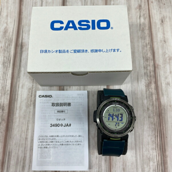 CASIO プロトレックClimber Line PRW-35Y-3JF中古品 楽天市場】【中古