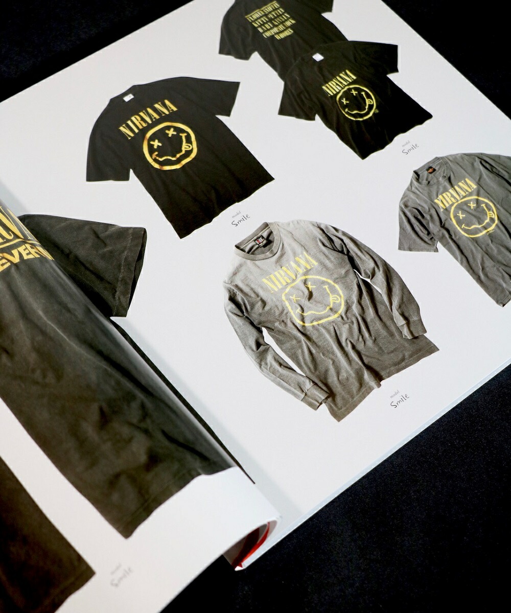 楽天市場】【NIRVANA / ニルヴァーナ】 VINTAGE T-SHIRT BOOK「HELLOH