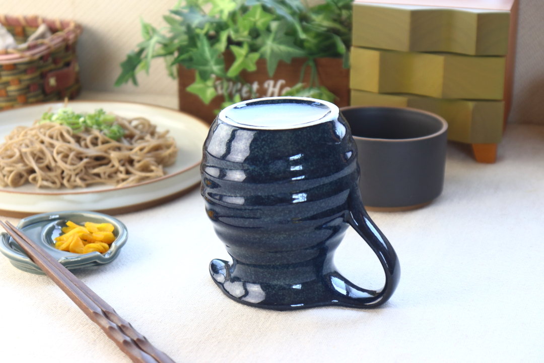 楽天市場】瀬戸焼手付き徳利 窯変紺 日本製 瀬戸焼 瀬戸焼 とっくり