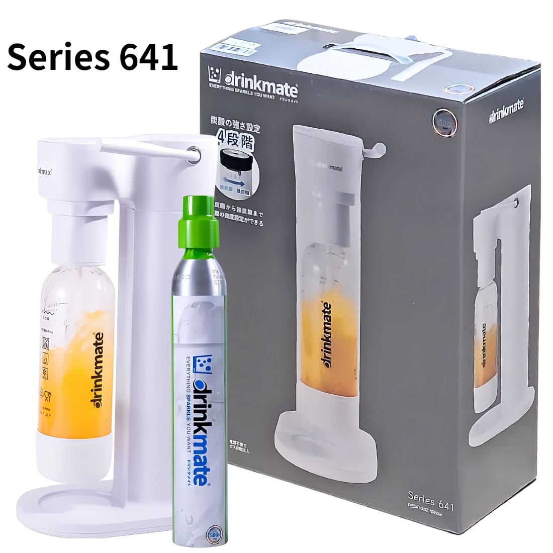 楽天市場】【冬支度】Drinkmate 641 家庭用炭酸飲料メーカー
