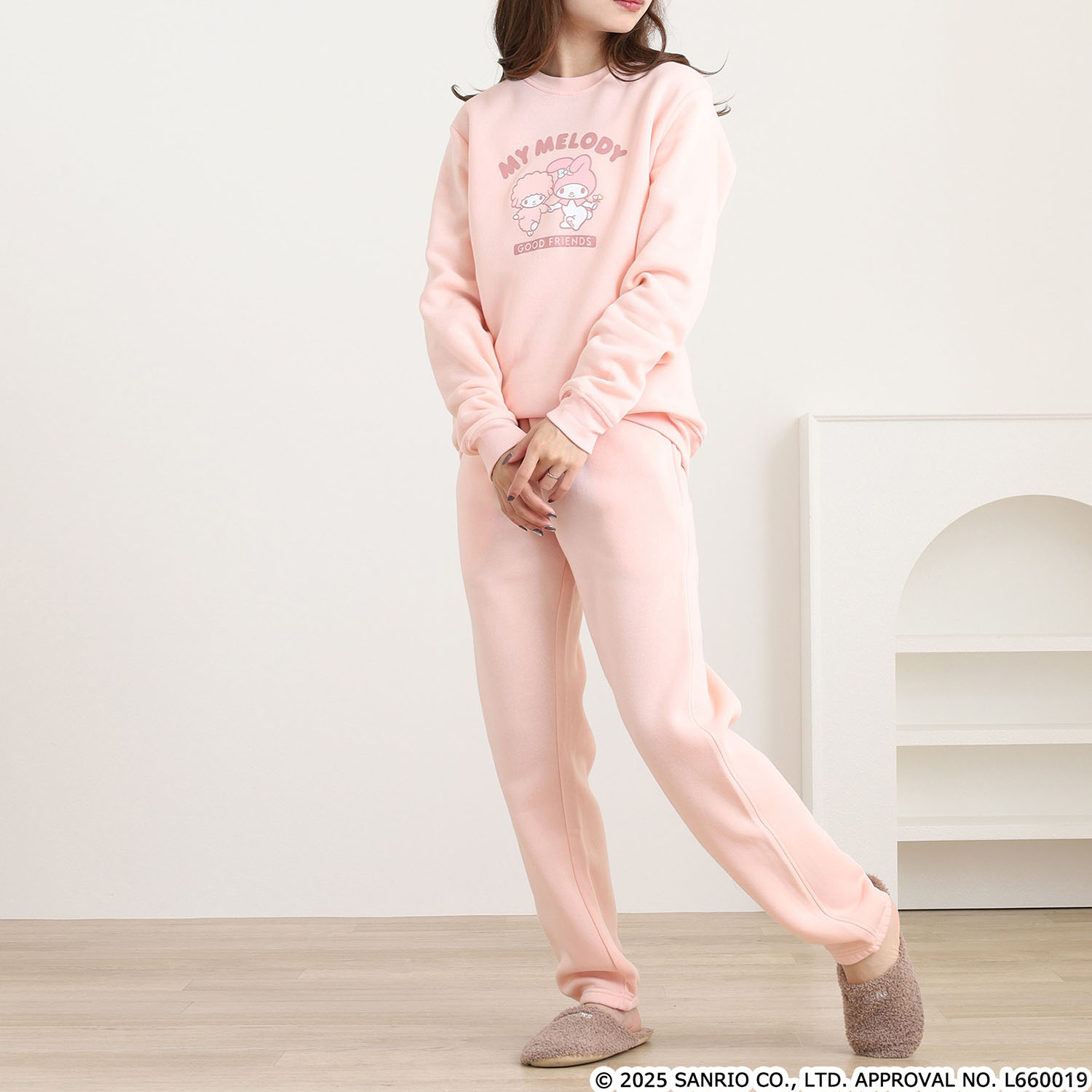 楽天市場】マイメロ 裏起毛 マイメロディ 上下セット トレーナー
