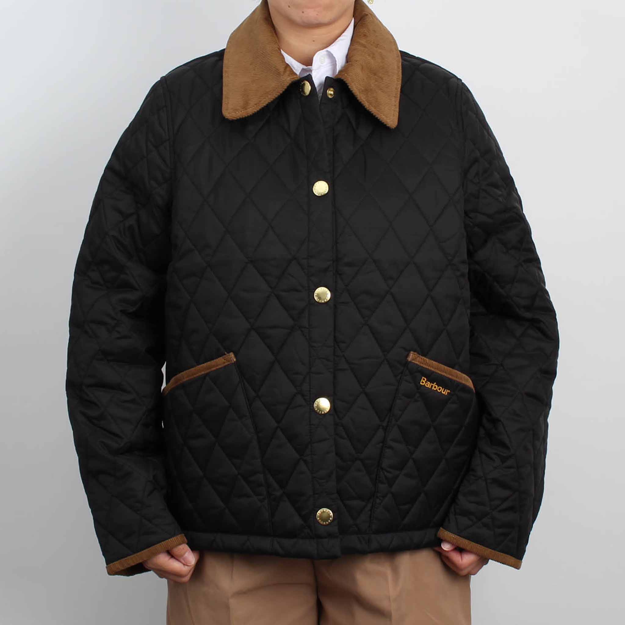 楽天市場】バブアー BARBOUR ジャケット ICONS CROPPED LIDDESDALE