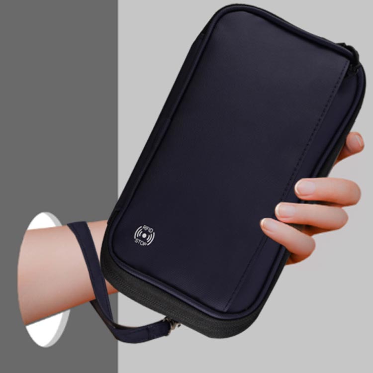 楽天市場】RFID パスポートケース セキュリティポーチ スキミング防止