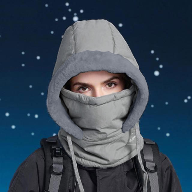 楽天市場】フードウォーマー バラクラバ フード付きネックウォーマー