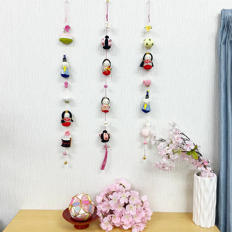 楽天市場】つるし飾り 壁飾り インテリア ドア 飾り [一本吊り飾り 3月