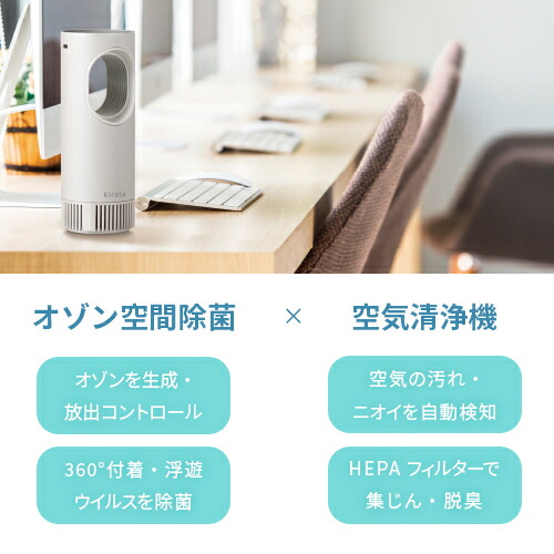 楽天市場】【バッテリー搭載】オゾン除菌ポータブル空気清浄機 Picco