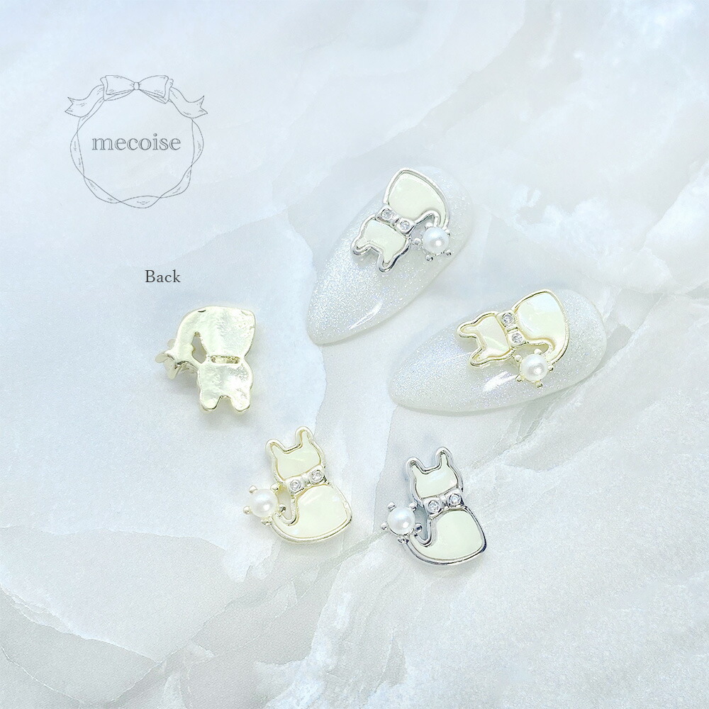 楽天市場】【猫好き 必見】猫 ねこ モチーフ デザインパーツ ネイル