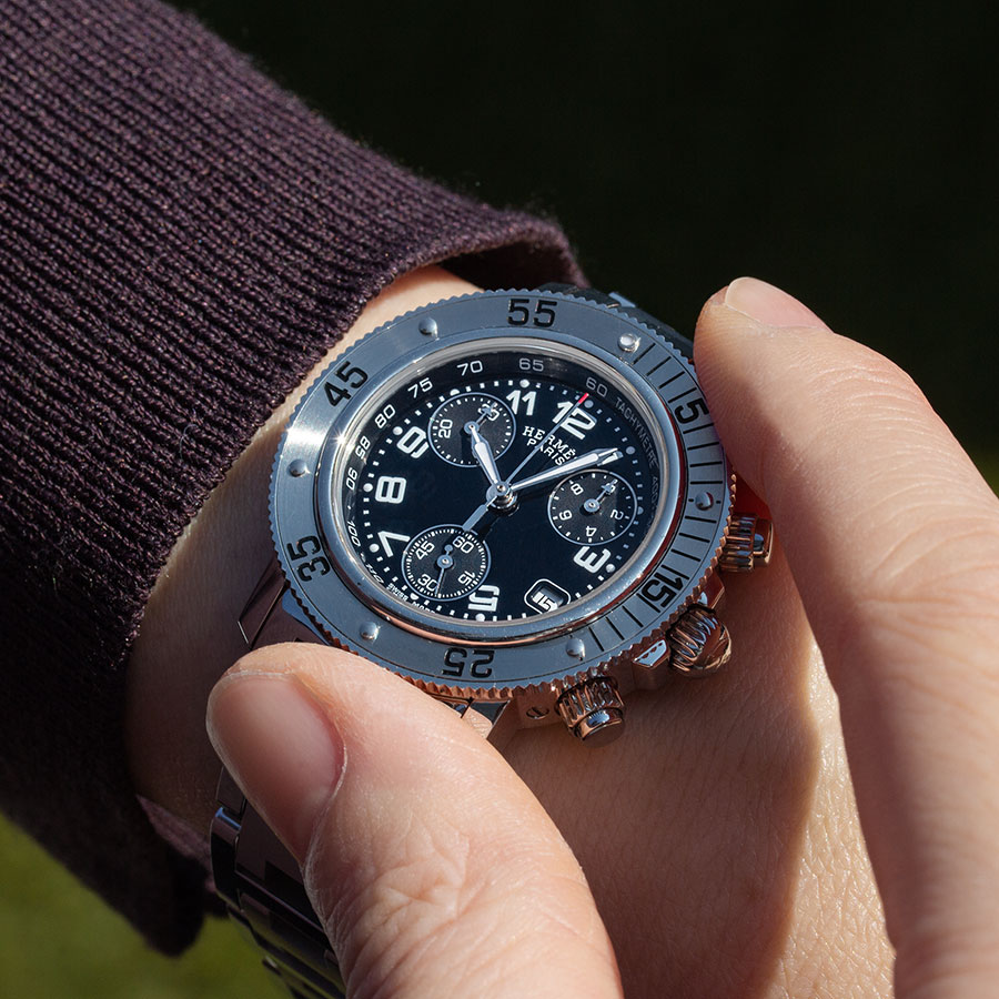 楽天市場】エルメス クリッパー ダイバー クロノグラフ Ref.CL2.310