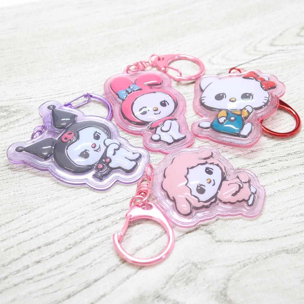 激レア！カップ入り ハローキティ 水着 サーフボード キーホルダー 激