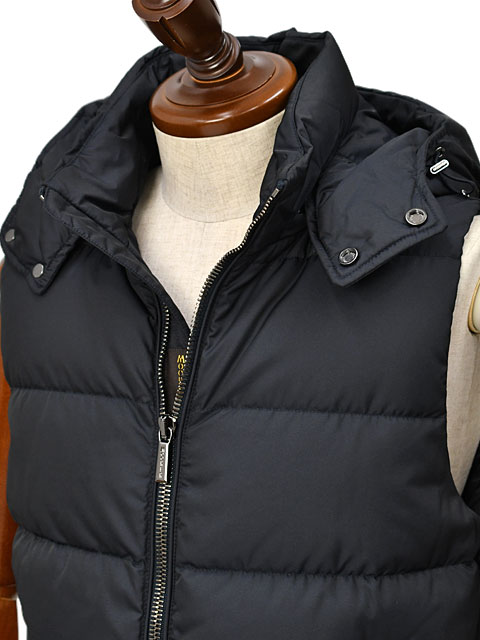 楽天市場】【size44,48】MOORER【ムーレー】フード付ダウンベスト FIRE