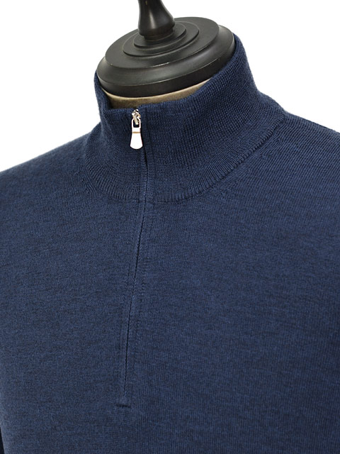 楽天市場】GRAN SASSO【グランサッソ】ハーフジップニット 55126 14290