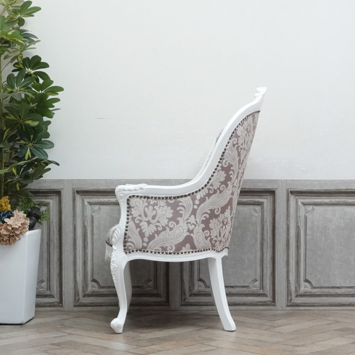 楽天市場】輸入家具 ロココ調家具 アームチェア ロココ ソフィア 姫系