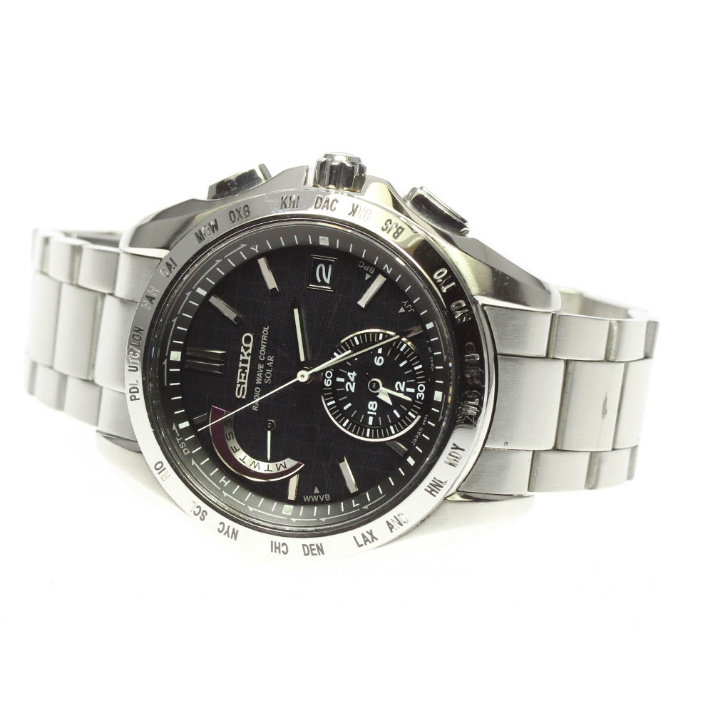 楽天市場】【SEIKO】セイコー ブライツ ワールドタイム 8B54-0AA0