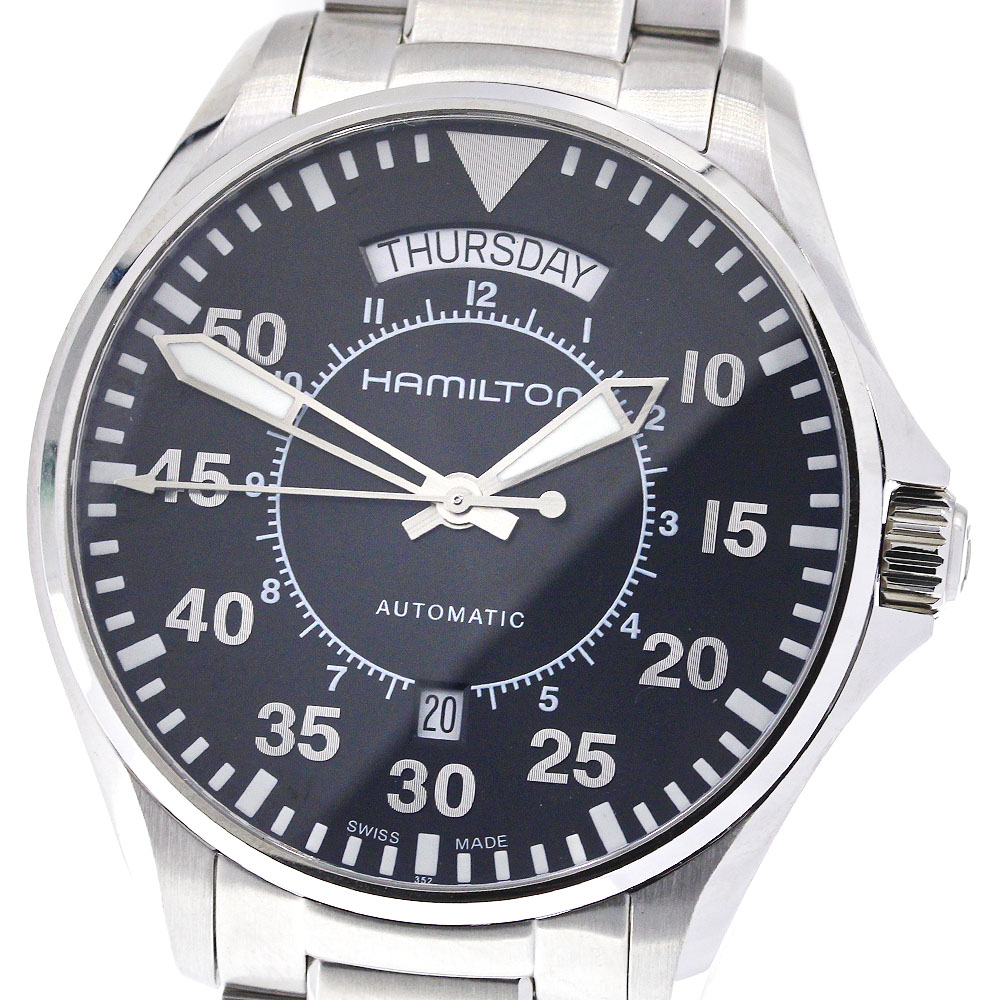 楽天市場】☆美品【HAMILTON】ハミルトン カーキ パイロット