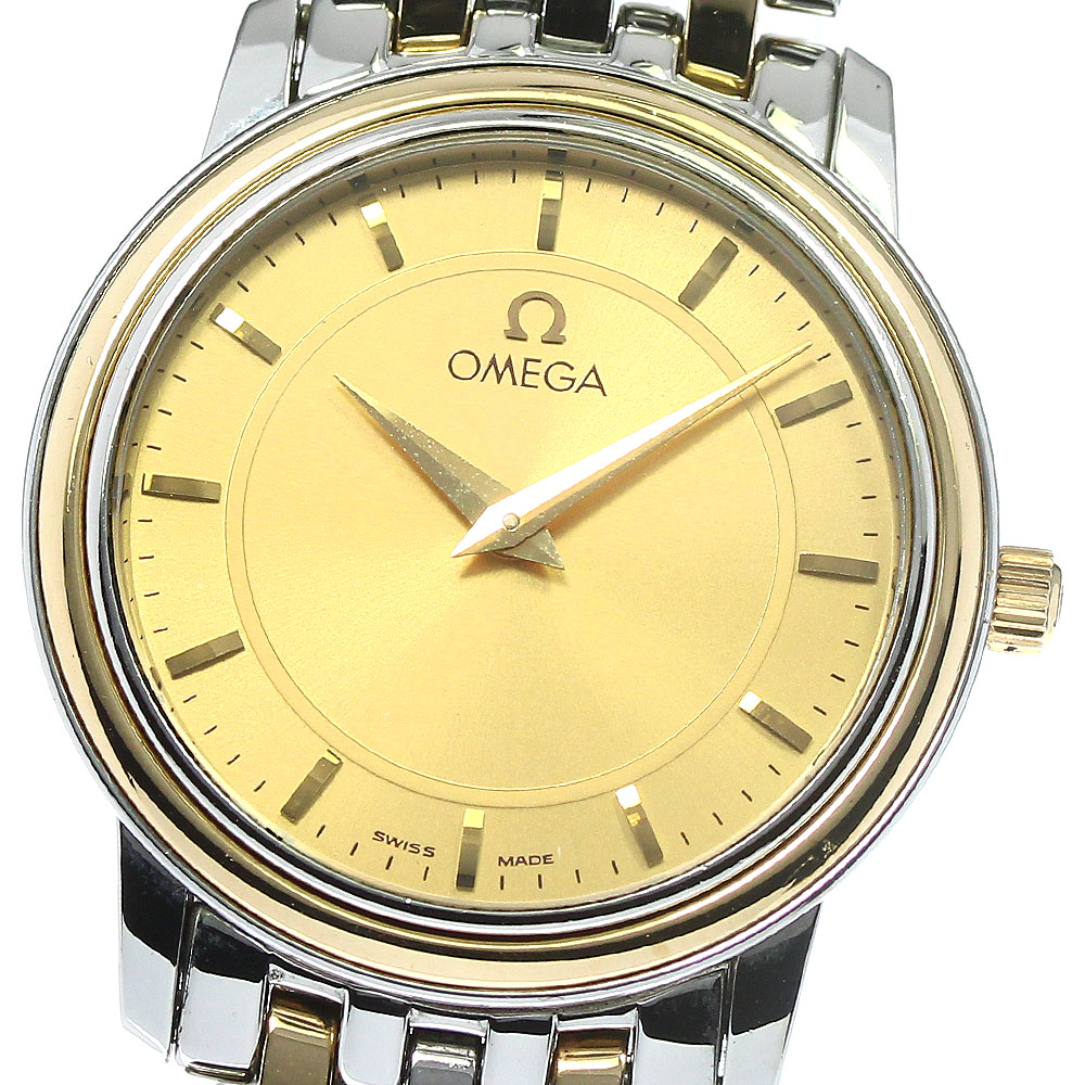 楽天市場】オメガ OMEGA デビル YGコンビ クォーツ レディース _764162