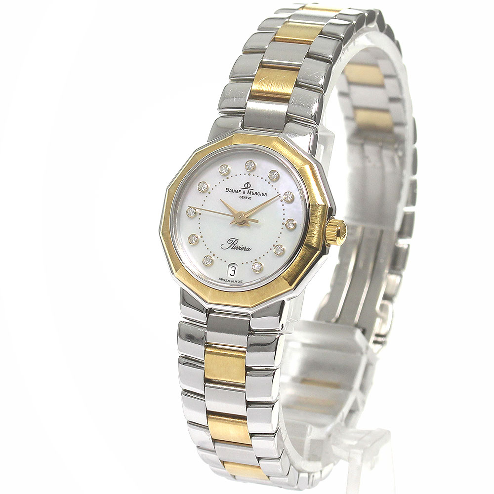 楽天市場】ボーム＆メルシェ Baume & Mercier 5231 リビエラ ホワイト