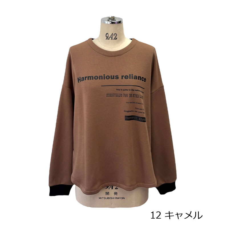 楽天市場】ayane(アヤン）ボンバーロゴプリントプルオーバー 896106