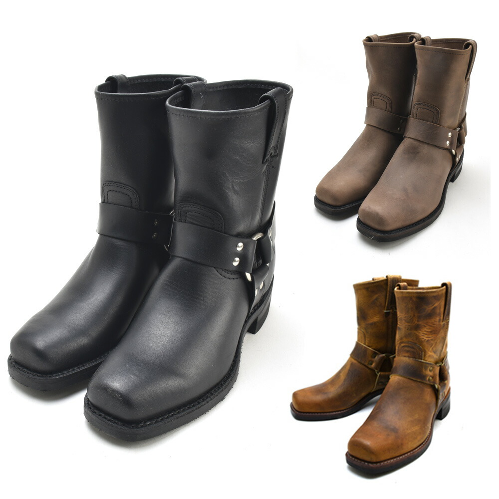 楽天市場】FRYE 8R HARNESS BOOTS 87400 GAUCHO フライ ハーネス