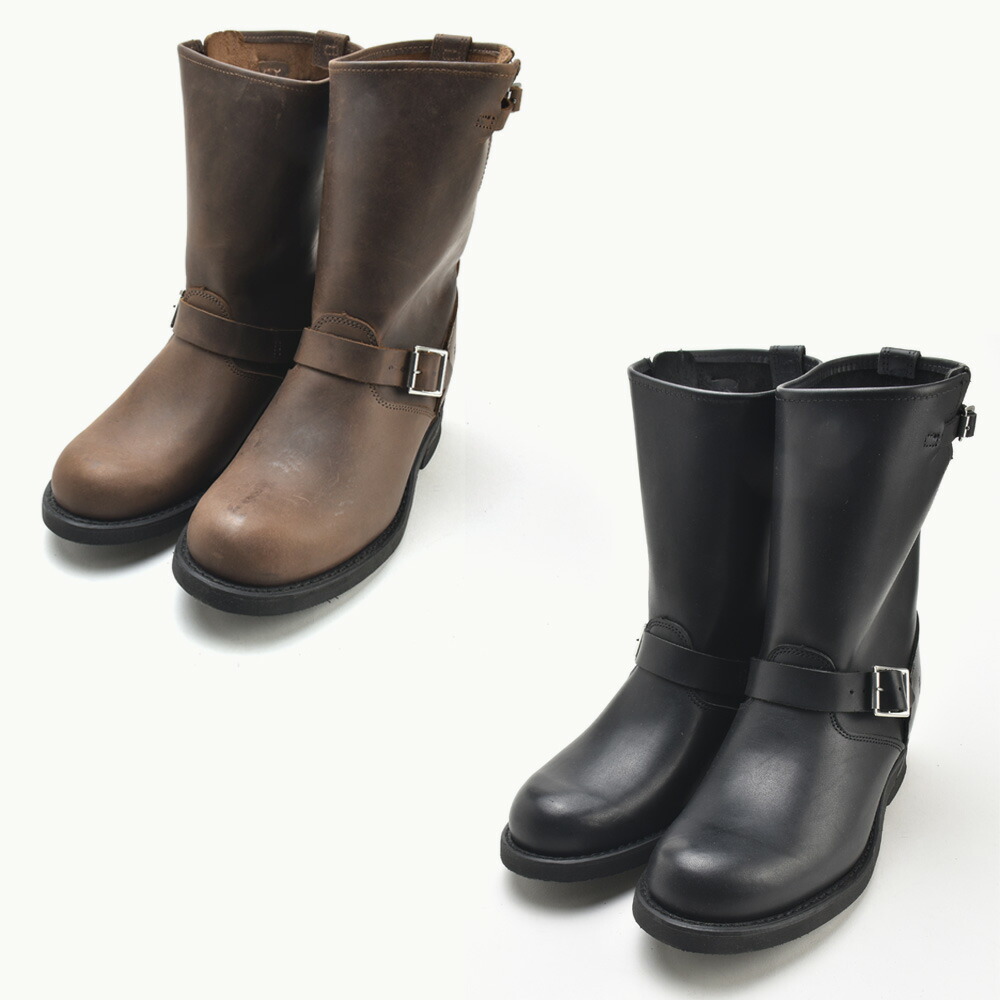 楽天市場】フライ エンジニアブーツ メンズ ロングブーツ ブラウン