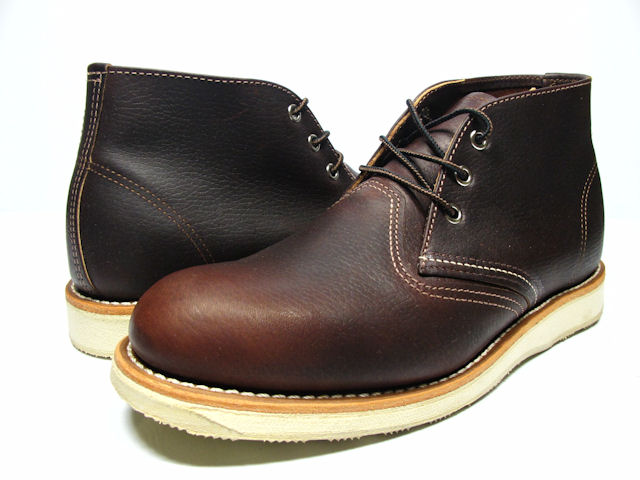 レッドウィングチャッカブーツ REDWING 3141 UK6 25 ブラウン Men's