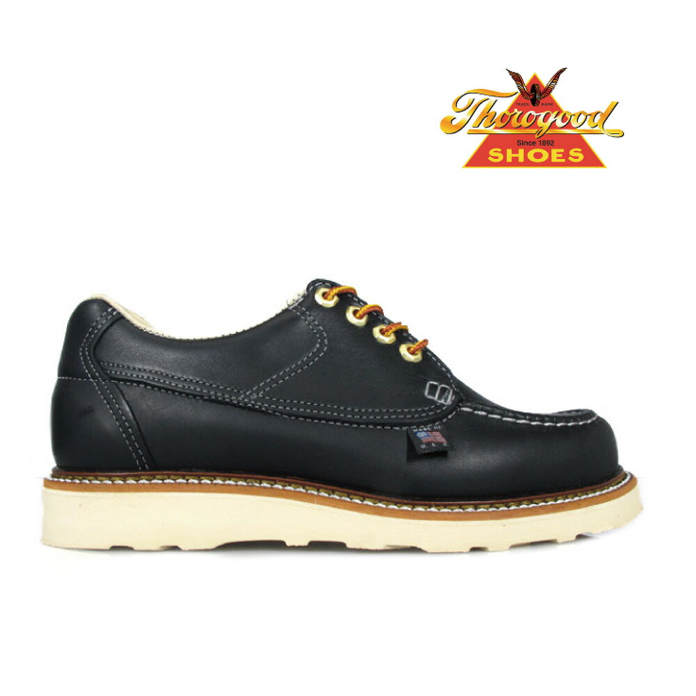 楽天市場】ソログッド THOROGOOD 814-6373 OXFORD 4 STITCH MOCCASIN