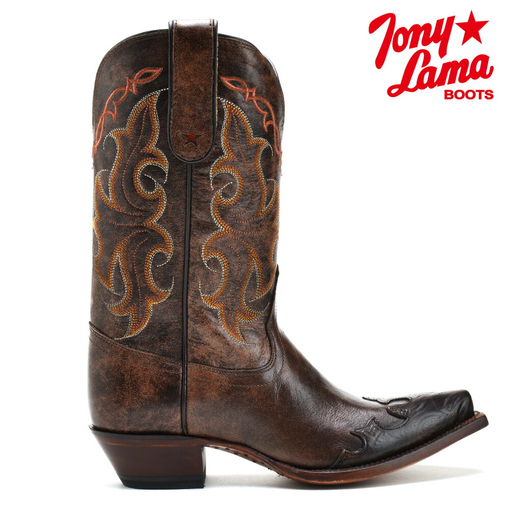 楽天市場】トニーラマ ウエスタンブーツ レディース ロングブーツ