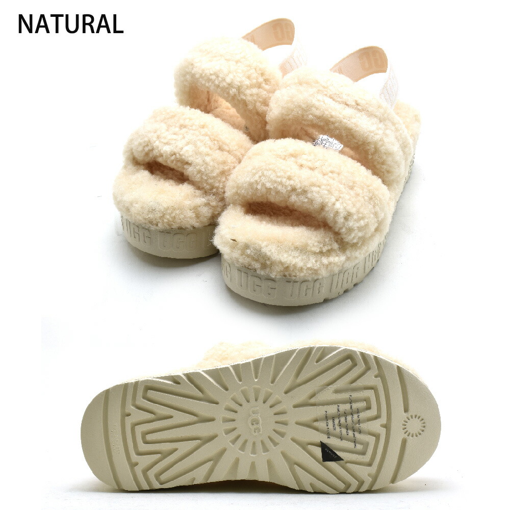 楽天市場】アグ オー フラッフィータ サンダル レディース スライド