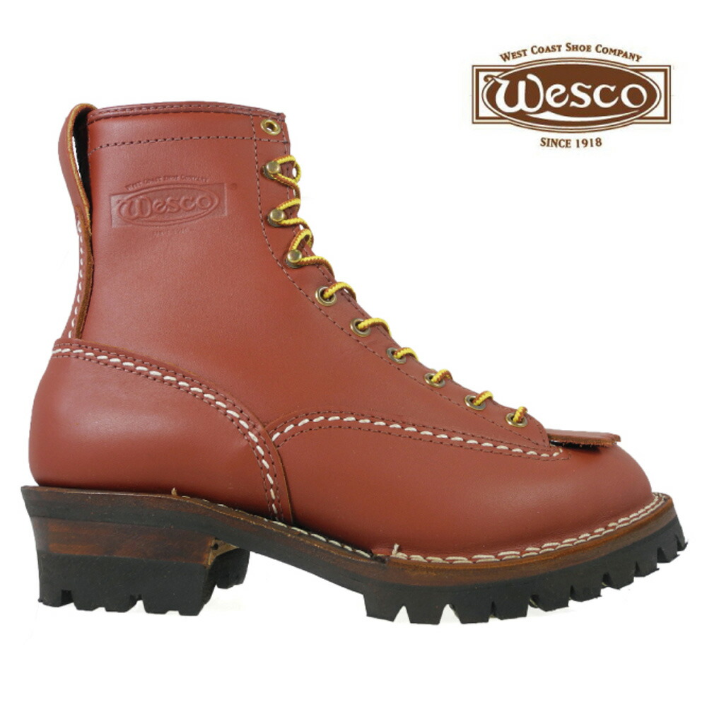 楽天市場】ウェスコ WESCO Custom Jobmaster REDWOOD 108100 Leather