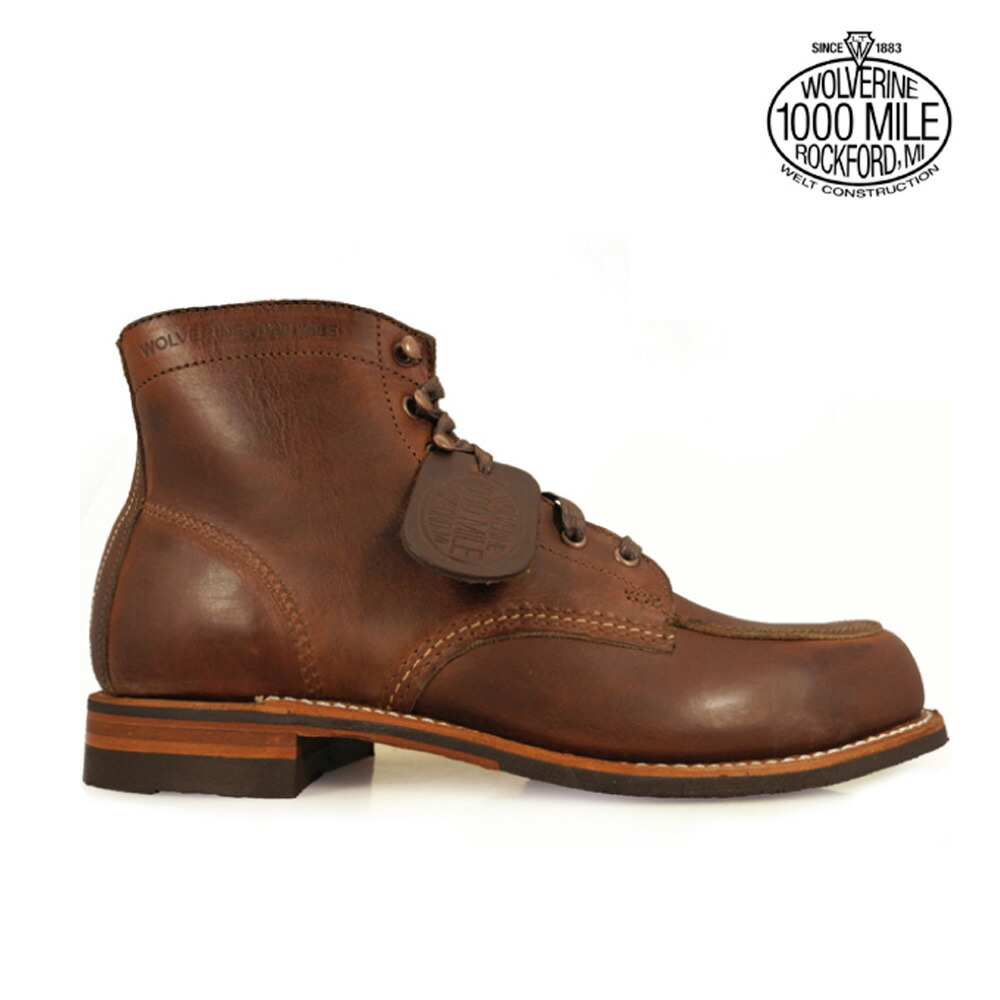 楽天市場】ウルヴァリン WOLVERINE 1000MILE BOOTS W00278 BROWN