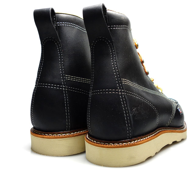 楽天市場】ソログッド THOROGOOD 6 MOC TOE black814-6201 HANTING