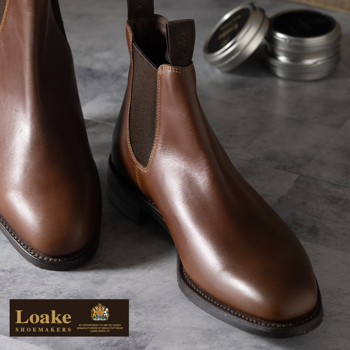 楽天市場】Loake England メンズ チェルシーブーツ ローク