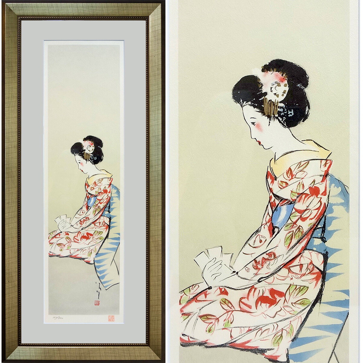 楽天市場】竹久夢二 リトグラフの通販