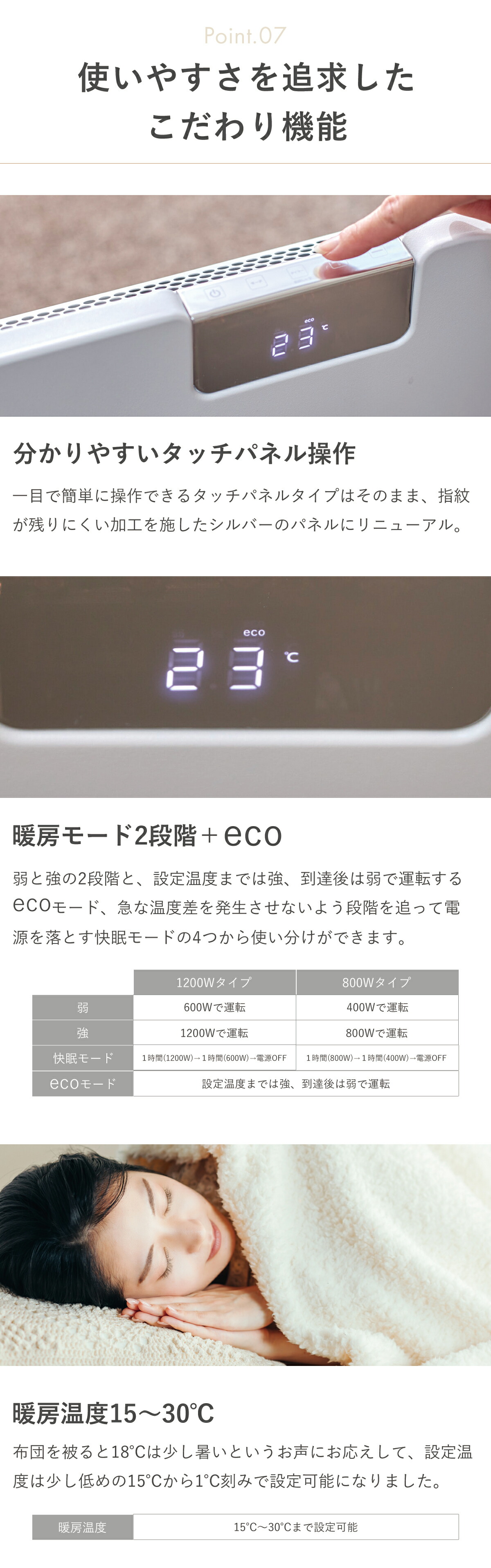 楽天市場】【当店おススメ】【楽天1位】moku. コンベクターヒーター