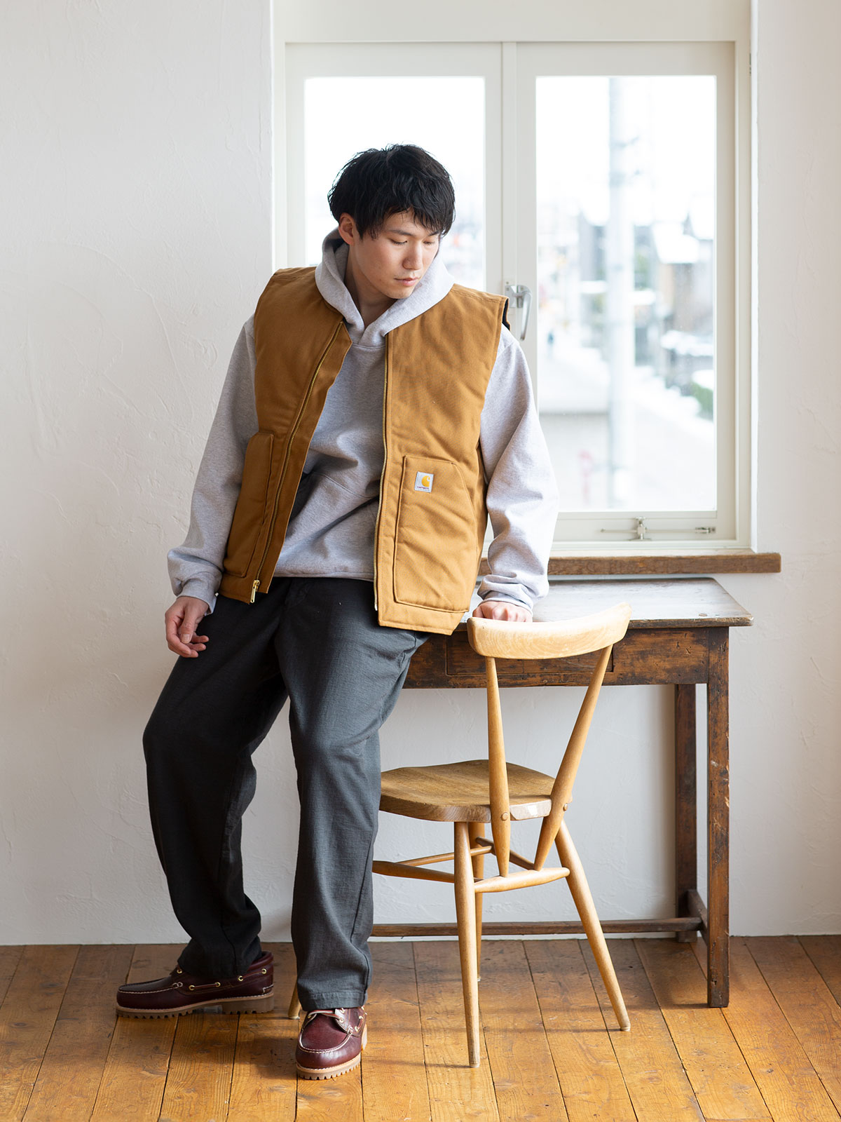 楽天市場】米国直輸入 カーハート ダック ベスト キルティング裏地