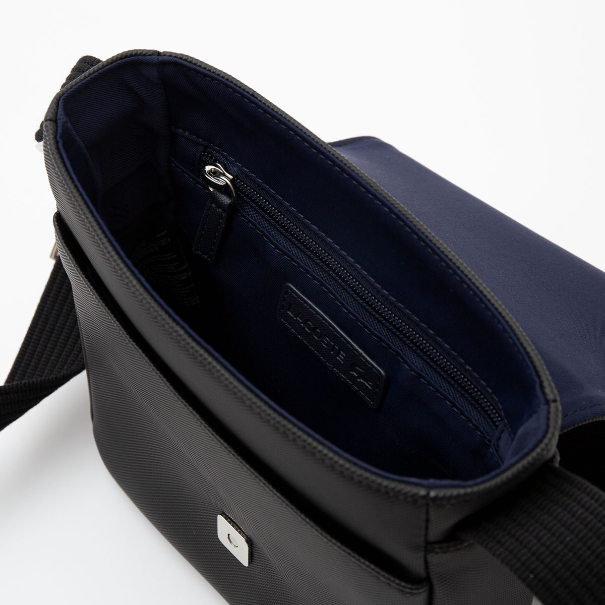 楽天市場】ラコステ メンズ クラシック スリムフラップ サッチェル